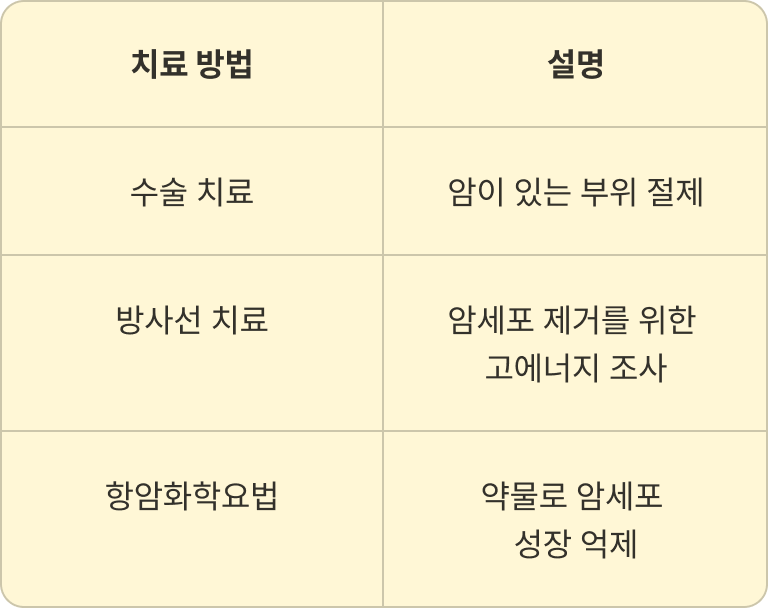 자궁암치료방법